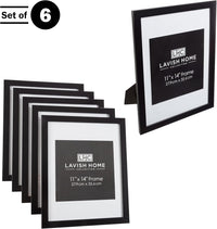 Set of 6 Picture Frames, 5"x7" view 9