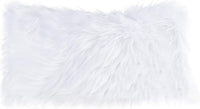 Decorative Pillows, 12" x 20", White, Polyester view 6