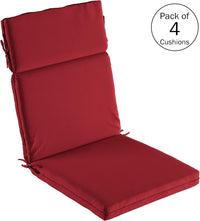 High-Back Chair Cushions, (L) 45" x (W) 21.5" x (H) 3" view 6