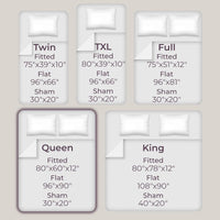 3-Piece Brushed Microfiber Twin Sheet Set, Purple view 48