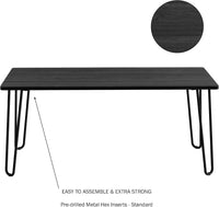 Small Space Coffee Table with Hairpin Legs view 9