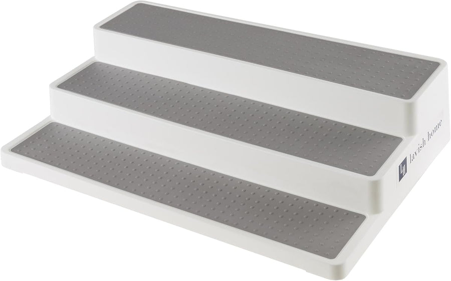 3 Tier Spice Step Shelf- Kitchen Cabinet, 14.5 x 9.5 &mdash; Lavish Home