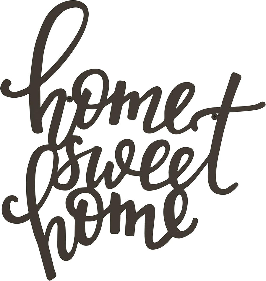 Home Decor Wall Sign - Home Sweet Home Decorative 3D Word Art &mdash; Lavish Home