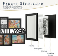 Family Collage Picture Frame view 3