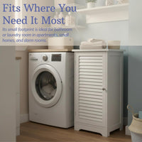 Bathroom Cabinet - Freestanding Storage Organizer for Towels, Medium view 5