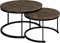 Round Coffee Table Set, 29" view 2
