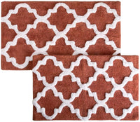 2 Piece Bathroom Rug Set, 2'1" x 3'5" (Rectangular) view 9