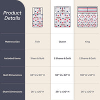 2-Piece Twin Quilt Set, Multicolor. view 21