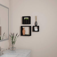 Floating Shelves- Cube Wall Shelf Set with Hidden Brackets view 4