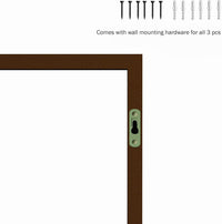 Floating Shelves- Cube Wall Shelf Set with Hidden Brackets view 3