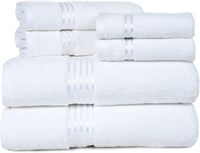 6 Piece Bathroom Towels Set, 28"x54.5"x0.25" view 25