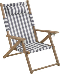 Beach Chair - Outdoor Weather-Resistant Wood Folding Chair view 1