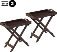 End Folding Modern Minimalist Wooden Contemporary Side Table view 23