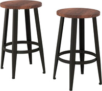 Counter Height Stools-Backless Kitchen or Dining Room Metal view 1