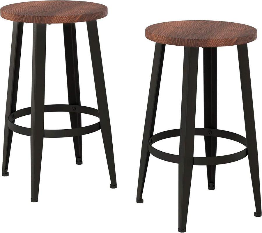Counter Height Stools-Backless Kitchen or Dining Room Metal &mdash; Lavish Home