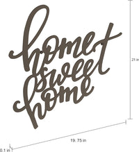 Home Decor Wall Sign - Home Sweet Home Decorative 3D Word Art view 6
