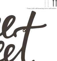 Home Decor Wall Sign - Home Sweet Home Decorative 3D Word Art view 2