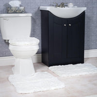 3-Piece Bathroom Rug Set, 9" x 9" (Rectangular) view 6