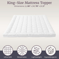 Down Alternative Mattress Topper view 8