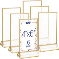 4x6 Picture Frames 6-Pack view 1