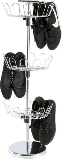Rotating Shoe Rack Organizer view 3