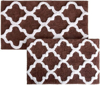 2 Piece Bathroom Rug Set, 2'1" x 3'5" (Rectangular) view 12