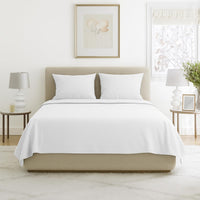 3-Piece Brushed Microfiber Twin Sheet Set, Purple view 72