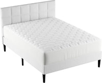 Padded Mattress Cover-100% Cotton Twin Overstuffed Quilted view 5