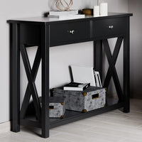 Console Table with Two Drawers view 1