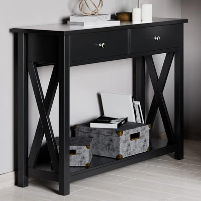 Console Table with Two Drawers