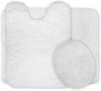 3-Piece Bathroom Rug Set, 9" x 9" (Rectangular) view 1