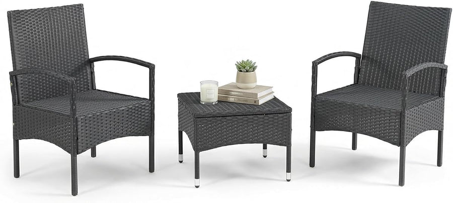 Gray Outdoor Patio Set &mdash; Lavish Home
