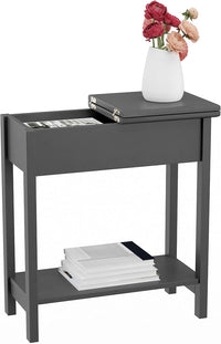 Flip Top End Table - Set of 2 Living Room End Tables view 5