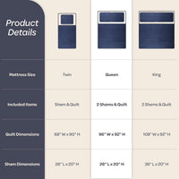 2PC Velvet Twin Quilt Set view 22