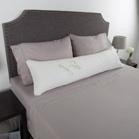 Charcoal Infused Memory Foam Body Pillow - for Side, Stomach view 2