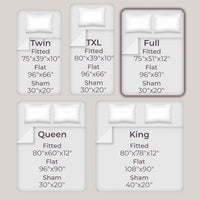 3-Piece Brushed Microfiber Twin Sheet Set, Purple view 29