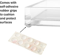 Acrylic Tray Organizer, Clear, 10.5" x 6" view 5
