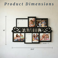 Family Collage Picture Frame view 2