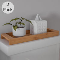Bamboo Bathroom Tray Set view 5