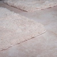 3-Piece Bathroom Rug Set, Ivory view 3