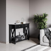 Console Table with Two Drawers view 2