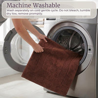 Bathroom Rugs - 2-Piece Cotton Bathroom Mat Set view 17