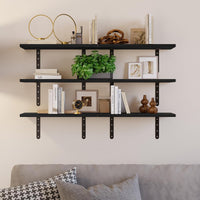 Floating Shelves - Set of 6 Shelves for Living Room, Kitchen view 8