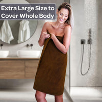 6 Piece Bathroom Towels Set, 28"x54.5"x0.25" view 14