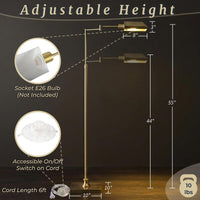 Adjustable Floor Lamp for Bedroom and Living Room Decor view 8