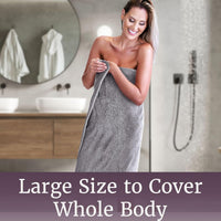 Rio 8 Piece 100% Cotton Towel Set - White & Silver view 30