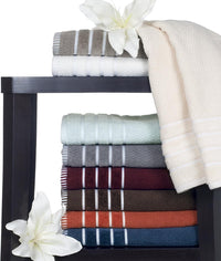 Towel Set - Combed Cotton Rice Weave Bathroom Accessories view 5