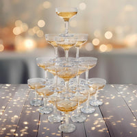 Plastic Champagne Glasses view 4