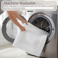 Bathroom Rugs - 2-Piece Cotton Bathroom Mat Set view 5