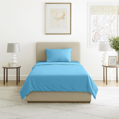 3-Piece Brushed Microfiber Sheet Set - Wrinkle, Stain